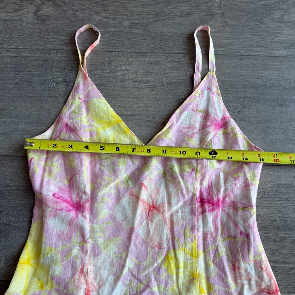 LoveShackFancy Fabienne Cotton-Silk Mini Dress - size 6 - Picture 9 of 10